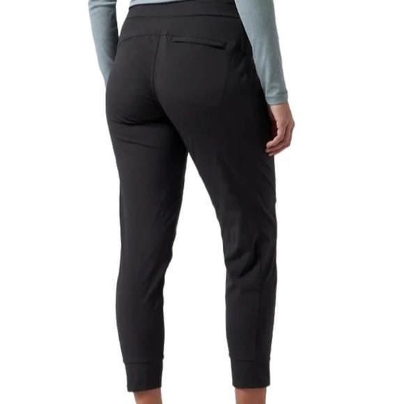 🆕 Athleta Trekkie North Jogger Pant in Black Current Season Size 12 - Picture 3 of 11